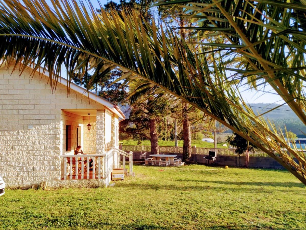 Casa En La Playa De Area Con Finca Privada Viveiro Buitenkant foto