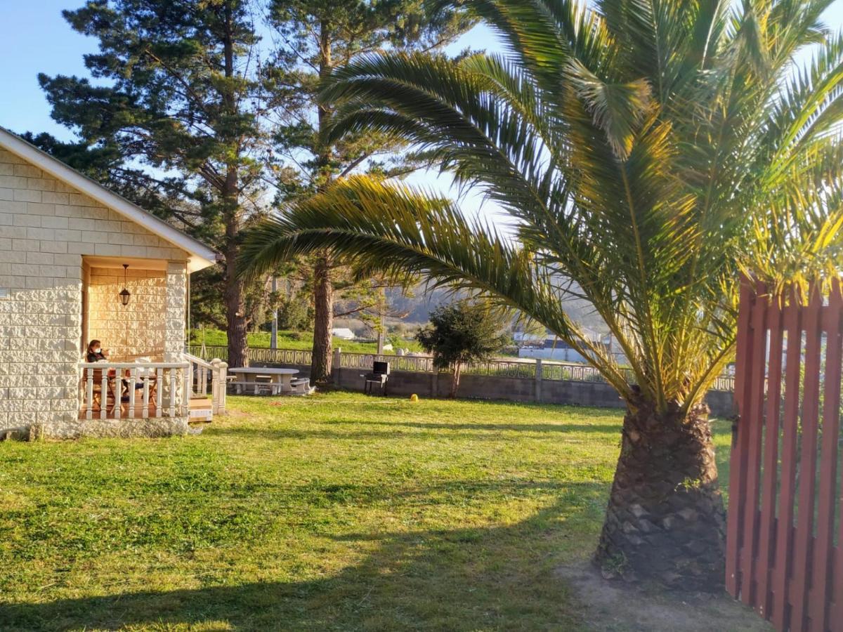 Casa En La Playa De Area Con Finca Privada Viveiro Buitenkant foto