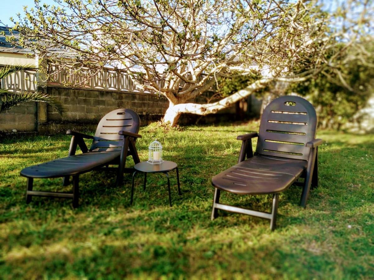 Casa En La Playa De Area Con Finca Privada Viveiro Buitenkant foto